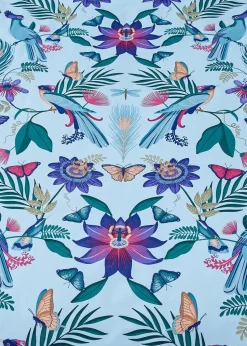 Catherine Lansfield Mya Tropical Floral Reversible Duvet Cover Set