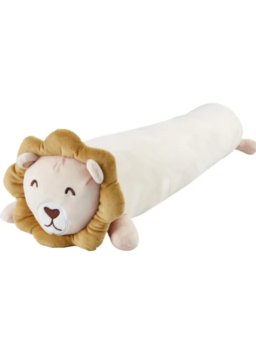 Catherine Lansfield Natural Cuddle Friends Lion Large 3D Cushion