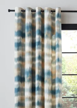 Catherine Lansfield Ombre Texture Thermal Eyelet Curtains
