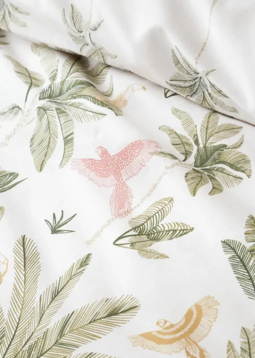 Catherine Lansfield Paradiso Palm Reversible Duvet Cover Set