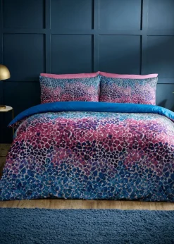 Catherine Lansfield Satin Animal Print Duvet Cover Set