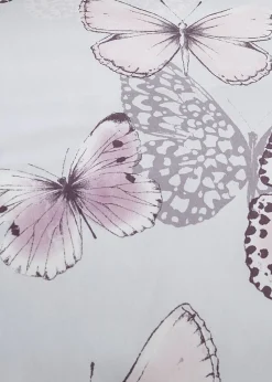 Catherine Lansfield Scatter Butterfly Reversible Duvet Cover Set