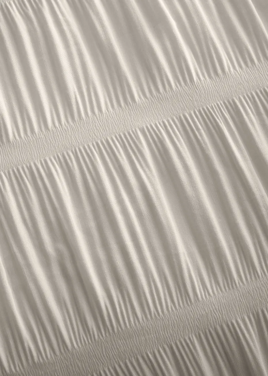 Catherine Lansfield Seersucker Duvet Cover Set