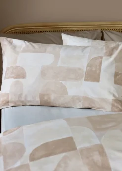 Catherine Lansfield Sloane Geo Reversible Duvet Cover Set