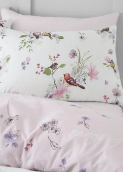 Catherine Lansfield Songbird Reversible Duvet Cover Set