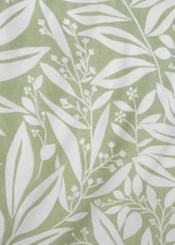 Catherine Lansfield Sorrel Leaf Reversible Duvet Cover Set