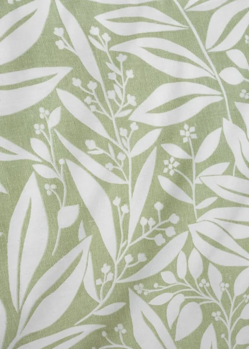 Catherine Lansfield Sorrel Leaf Reversible Duvet Cover Set