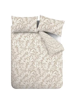 Catherine Lansfield Sorrel Leaf Reversible Duvet Cover Set