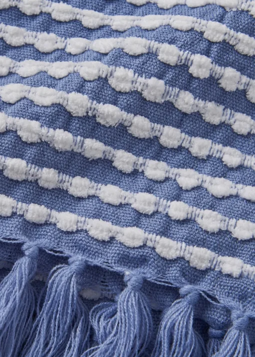 Catherine Lansfield Stab Stitch Blanket Throw (125x150cm)