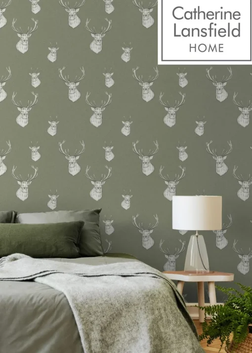 Catherine Lansfield Stag Sage