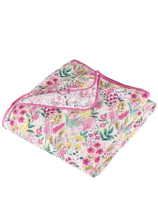 Catherine Lansfield Tilly Floral Fully Reversible 220x230cm Bedspread