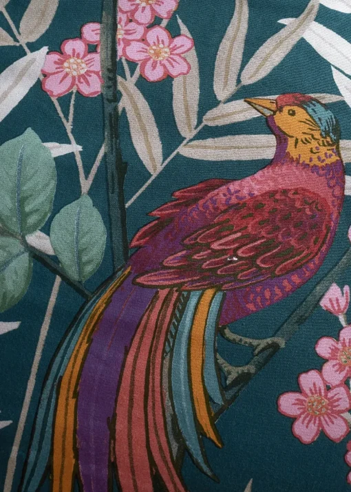 Catherine Lansfield Tropical Floral Birds Duvet Cover
