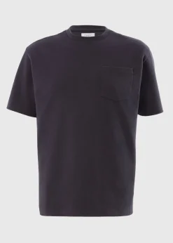 Charcoal Twill Pocket T-Shirt