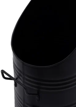 Charles Bentley Cherry Ribbed Coal Hod