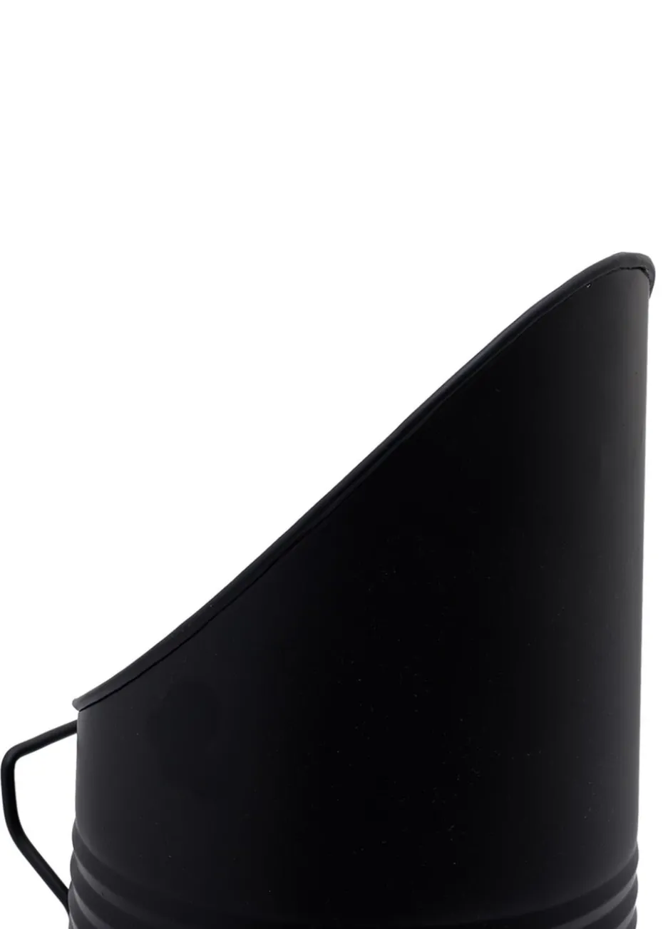 Charles Bentley Cherry Ribbed Coal Hod