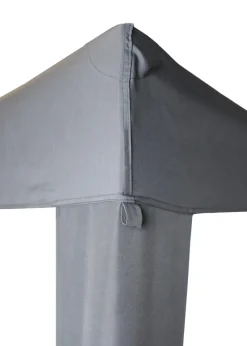 Charles Bentley 3m x 3m Pop Up Garden Patio Gazebo Garden Marquee Grey