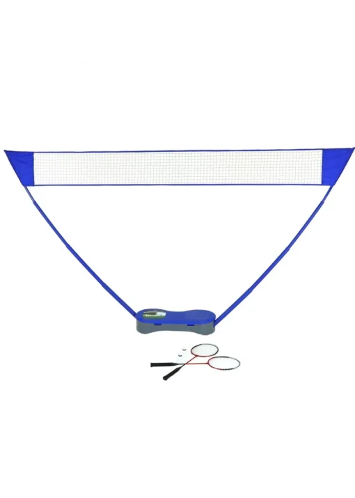 Charles Bentley Multi Sports Collection 2 Player Badminton Set with Tennis Net