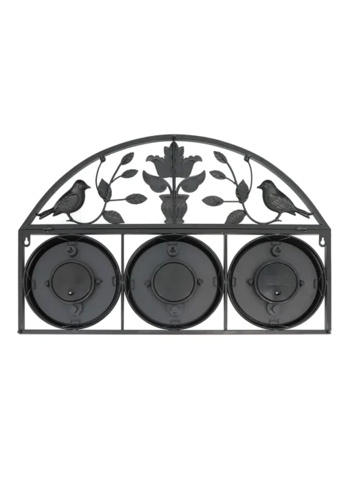 Charles Bentley Rutland Outdoor Triple Faced Wall Clock (H44cm x W66cm)