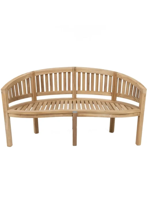 Charles Bentley Solid Wooden Teak Garden Outdoor San Diego 3 Seater Bench