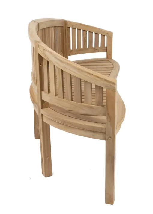 Charles Bentley Solid Wooden Teak Garden Outdoor San Diego 3 Seater Bench