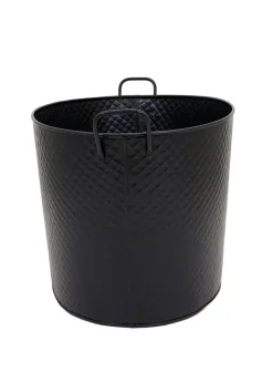 Charles Bentley Willow Large Fireside Log Bucket