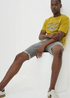 Chartreuse Printed T-Shirt