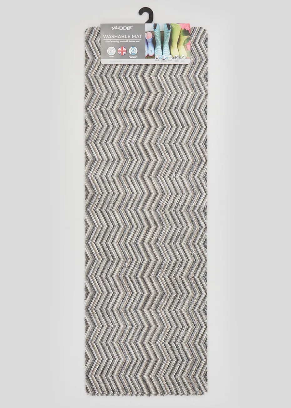Chevron Muddle Mat (150cm x 50cm)