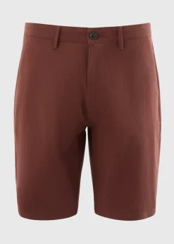 Chocolate Straight Fit Chino Shorts
