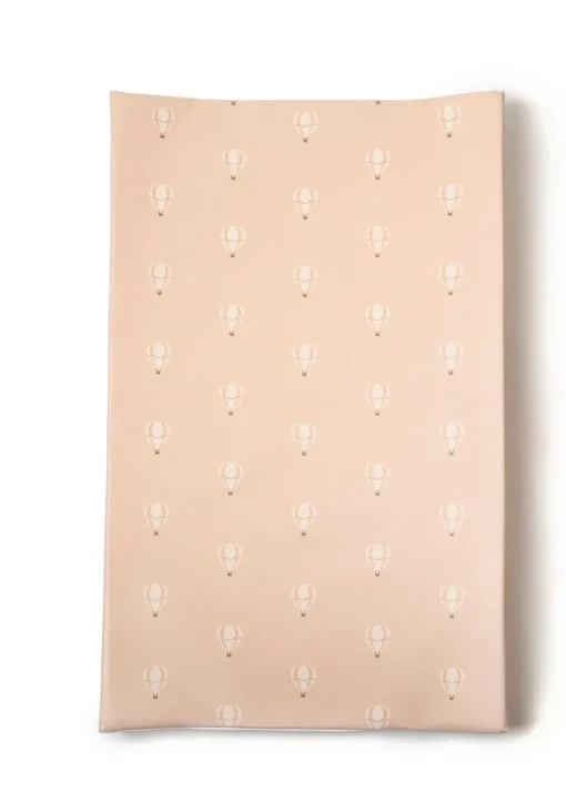 Clair de Lune Hot Air Balloon Anti-Roll Wedge Baby Changing Mat Mocha