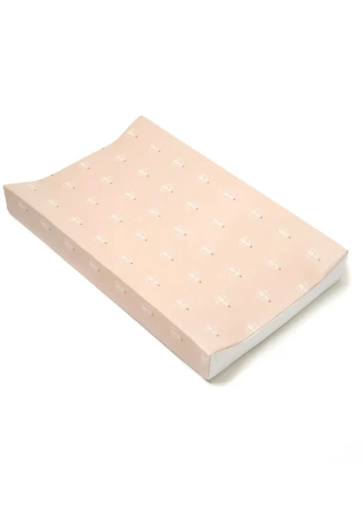 Clair de Lune Hot Air Balloon Anti-Roll Wedge Baby Changing Mat Mocha