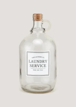 Clear Glass Bottle