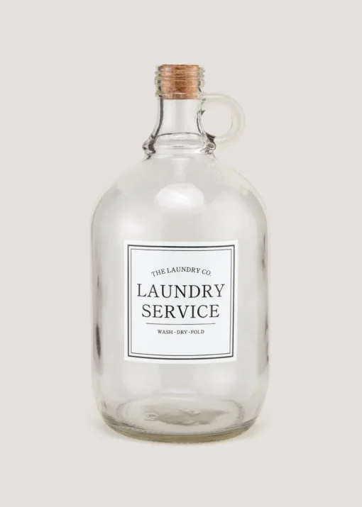 Clear Glass Bottle