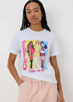 Clueless White As If T-Shirt