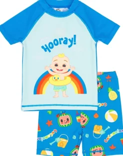 Cocomelon JJ Kids Blue 2 Piece Swim Set (12 Months-6 Years)