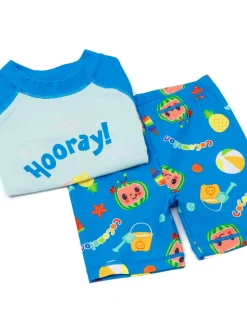 Cocomelon JJ Kids Blue 2 Piece Swim Set (12 Months-6 Years)