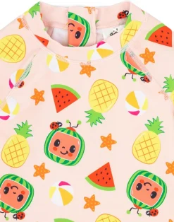 Cocomelon Kids Pink Swimsuit (12 Months-6 Years)