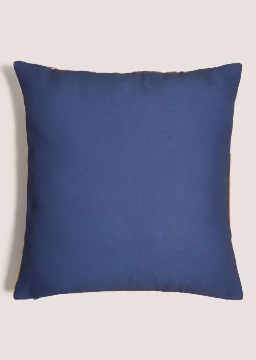 Colourful Geometric Cushion
