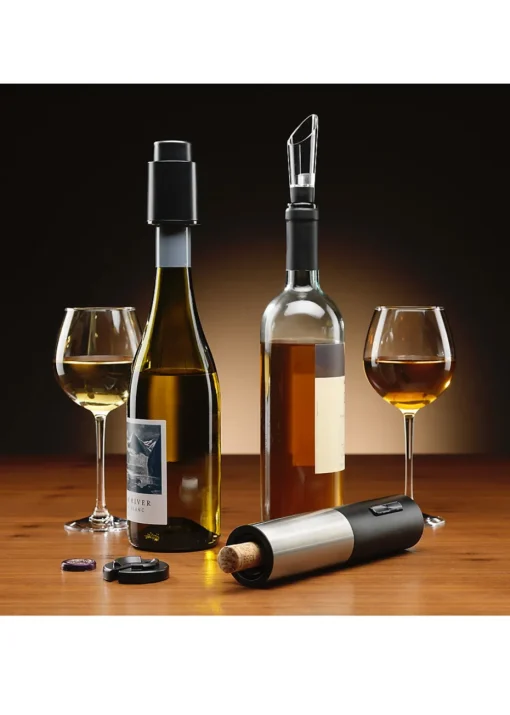 Connoisseur Creations Black Wine Connoisseur Set