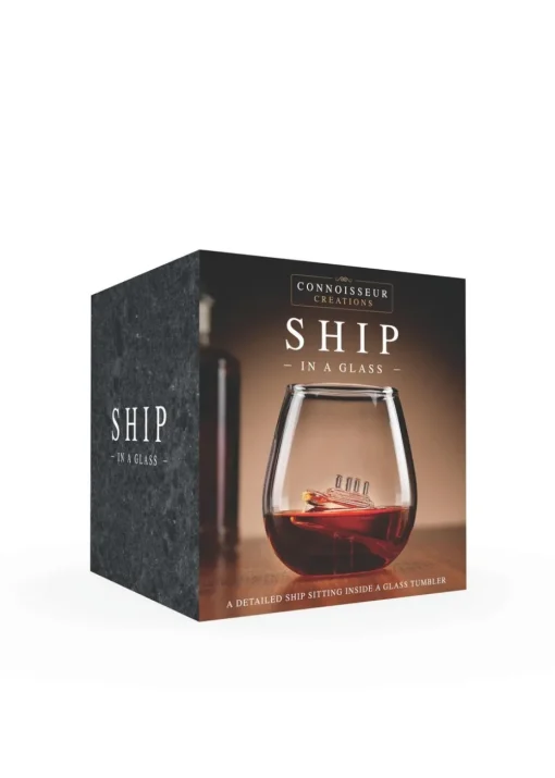 Connoisseur Creations Clear Sinking Ship in a Glass