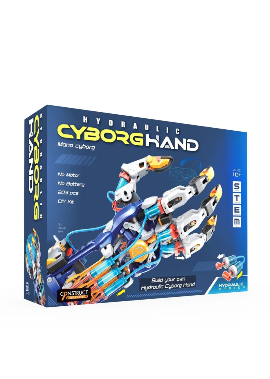 Construct & Create Multi Hydraulic Cyborg Hand