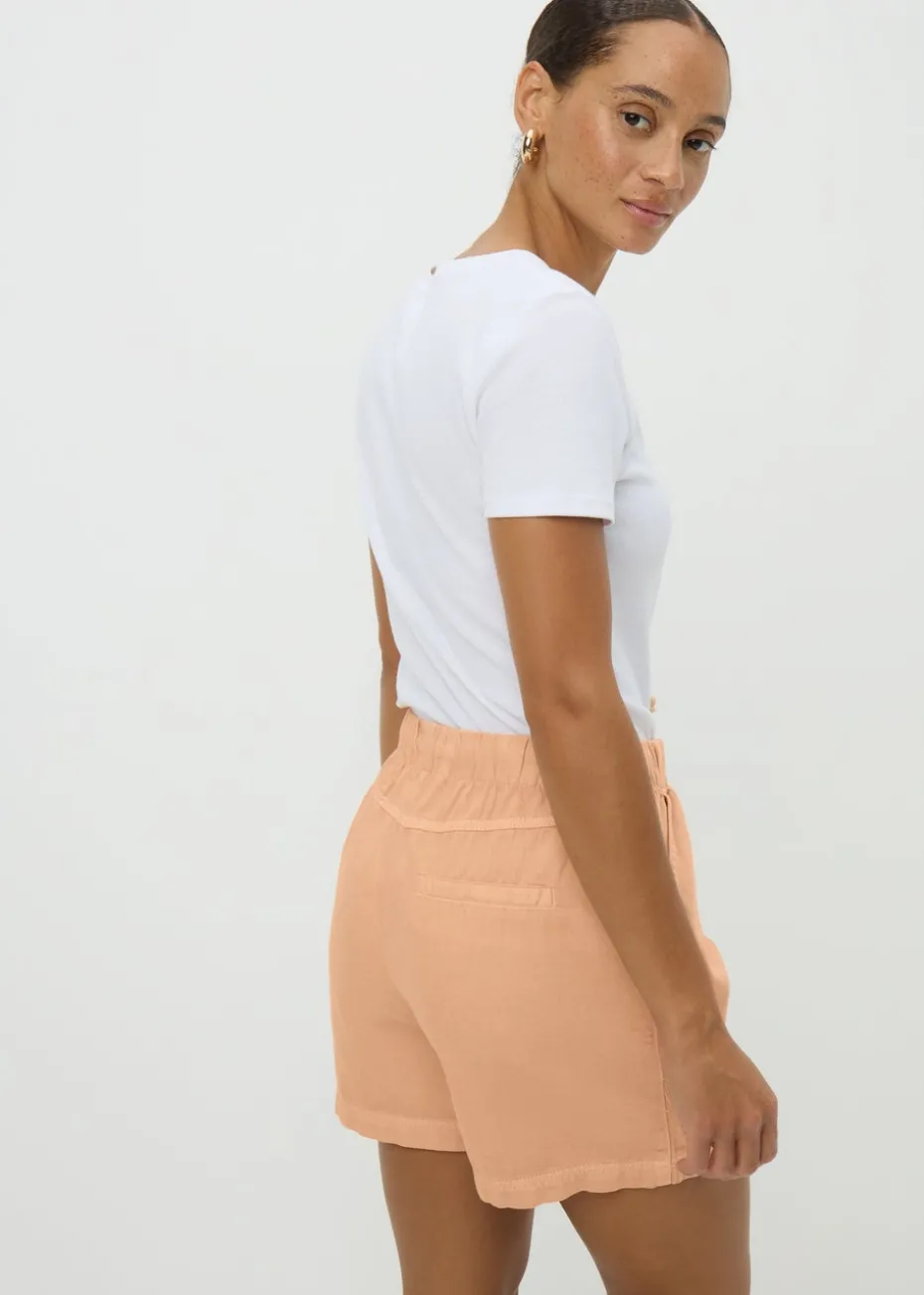 Coral Utility Jogger Shorts