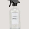 Cottage Glass Spray Bottle