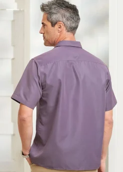 Cotton Traders Blush Pink Short Sleeve Soft Touch Shirt