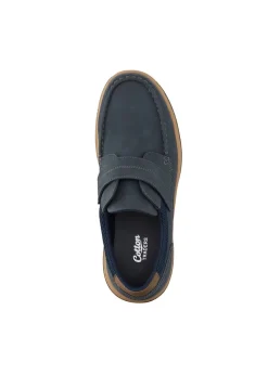 Cotton Traders Dark Blue Casual Adjustable Shoes