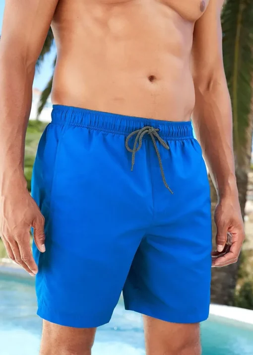 Cotton Traders Deep Cobalt Swimshorts
