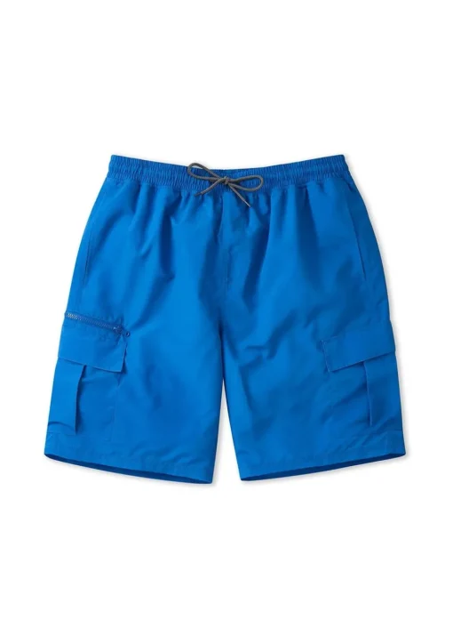 Cotton Traders Deep Cobalt Cargo Swim Shorts