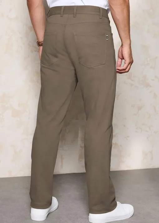 Cotton Traders Forest Green Ultra Soft Premium Slim-Fit Stretch Jeans