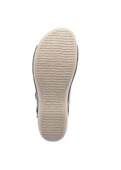 Cotton Traders Light Blue Adjustable Sandals
