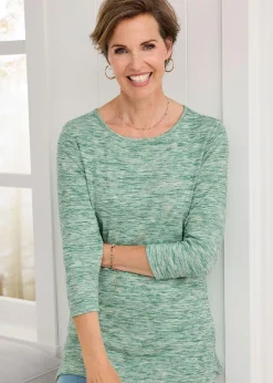 Cotton Traders Light Sage Soft Touch Tunic