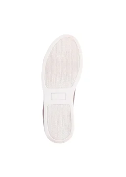 Cotton Traders Metallic Grace Leather Metallic Trainers